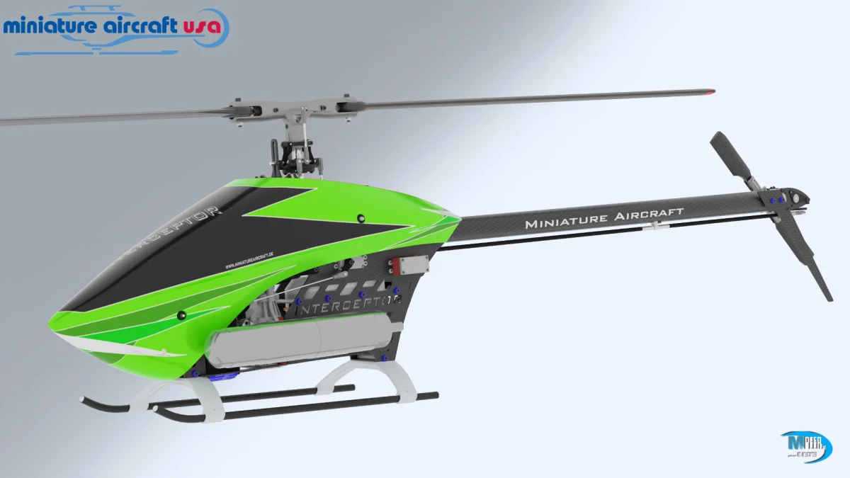 Interceptor G w/green Canopy - Kit
