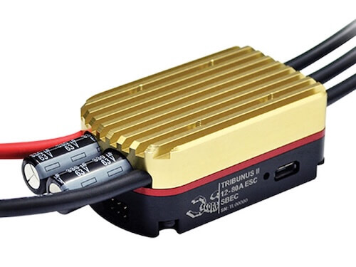 Scorpion Tribunus II 12-80A 12S(52V) SBEC 30A Brushless Regler