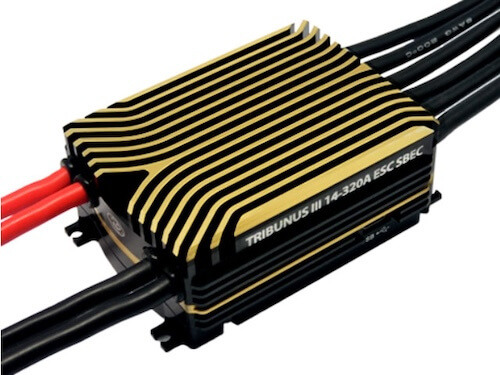 Scorpion Tribunus III 14-320A 14S(51.8V) SBEC 30A Brushless Regler