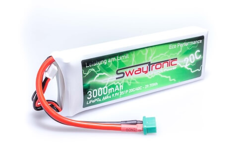 SWAYTRONIC LiFePO4 3S 9.9V 3000mAh 20C/40C MPX
