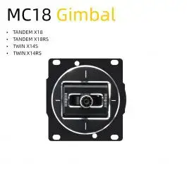 FrSky MC18 Voll-CNC-Metall Hall-Sensor-Gimbals mit 45°-Wegbegrenzer-Set für TANDEM X18/X18RS/TWIN X14S – Modellflugzentrum Schweiz