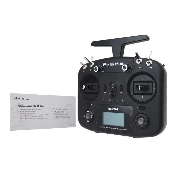 FrSky EX14 - Schwarz – Modellflugzentrum Schweiz