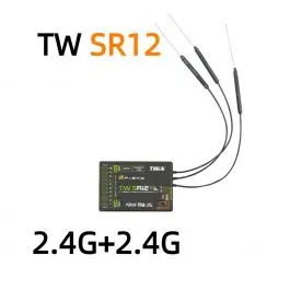 TW SR12 Dual 2.4G Empfänger mit ADV Stabilisierung von FrSky – Modellflugzentrum Schweiz
