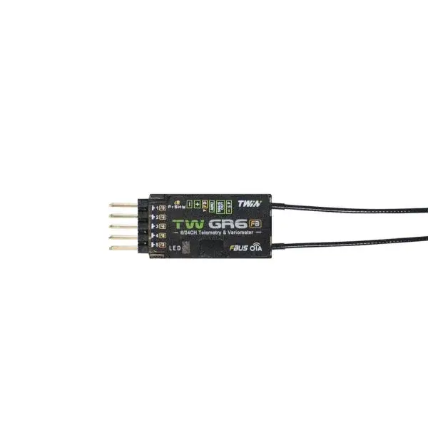 FrSky DUAL 2.4GHz TW GR6 Empfänger – Modellflugzentrum Schweiz