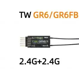 FrSky DUAL 2.4GHz TW GR6 Empfänger – Modellflugzentrum Schweiz
