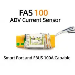FrSky FAS100 ADV Smart Port und FBUS 100A Stromsensor – Modellflugzentrum Schweiz