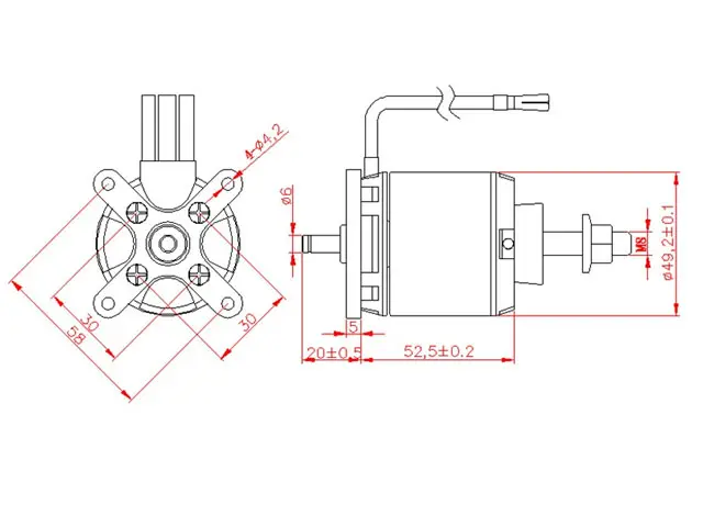 D-Power AL 50-04 Brushless Motor – Modellflugzentrum Schweiz