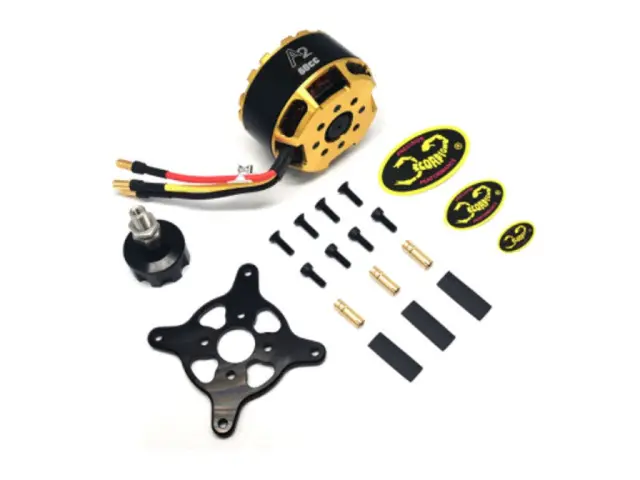 Scorpion A2-7418 (60cc / 5900+W) Brushless Outrunner Motor von Scorpion System – Modellflugzentrum Schweiz