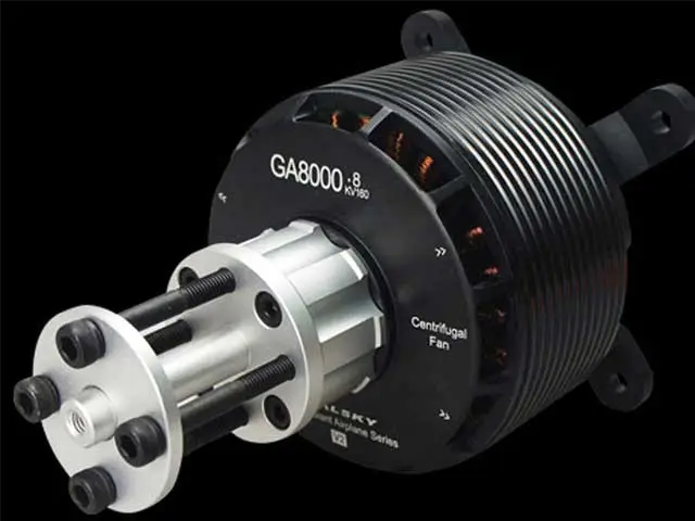 DUALSKY XMotor GA8000.8 160 K/V 8200W Brushless Motor – Modellflugzentrum Schweiz