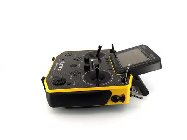 JETI Duplex Hand-Sender DS-16 II Carbon Line Gelb lacquered mit R10 Empfänger von JETI Model – Modellflugzentrum Schweiz