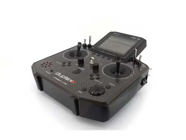 JETI Duplex Hand-Sender DS-16 II Carbon Line Schwarz lacquered mit R10 Empfänger von JETI Model – Modellflugzentrum Schweiz