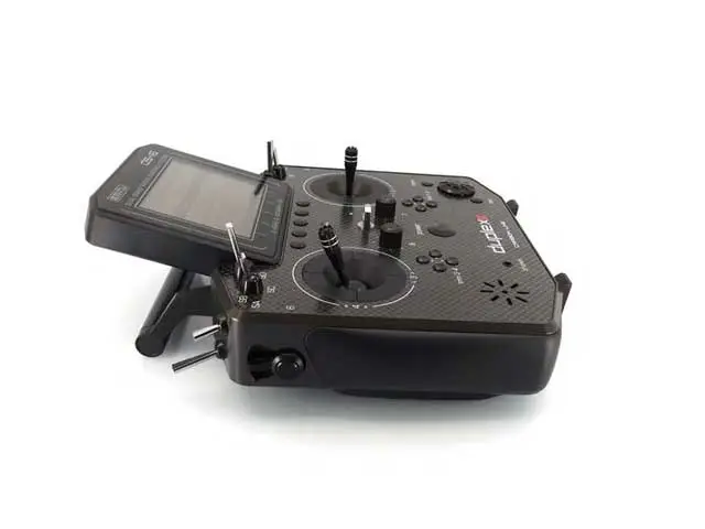 JETI Duplex Hand-Sender DS-16 II Carbon Line Schwarz lacquered mit R10 Empfänger von JETI Model – Modellflugzentrum Schweiz