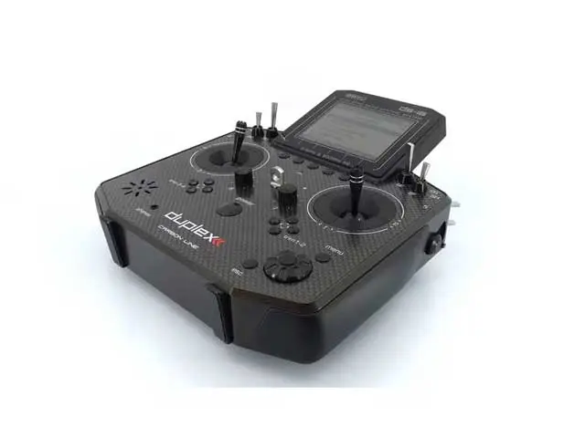 JETI Duplex Hand-Sender DS-16 II Carbon Line Schwarz lacquered mit R10 Empfänger von JETI Model – Modellflugzentrum Schweiz