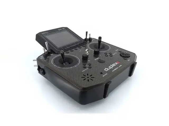 JETI Duplex Hand-Sender DS-16 II Carbon Line Schwarz lacquered mit R10 Empfänger von JETI Model – Modellflugzentrum Schweiz