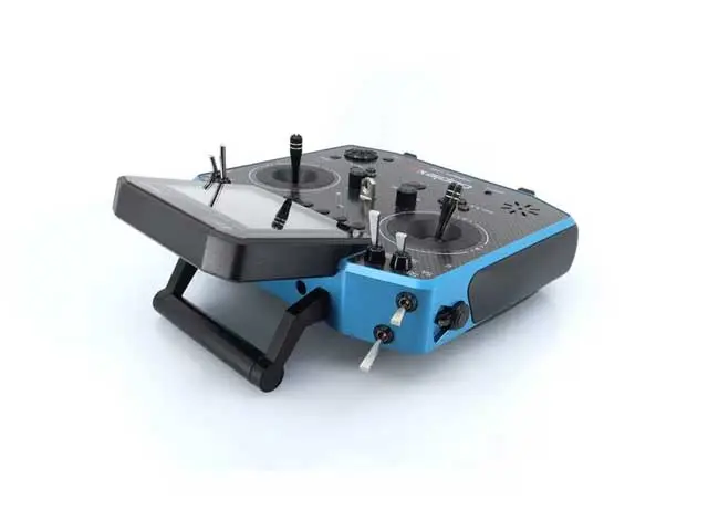 JETI Duplex Hand-Sender DS-16 II Carbon Line Blau lacquered mit R10 Empfänger von JETI Model – Modellflugzentrum Schweiz