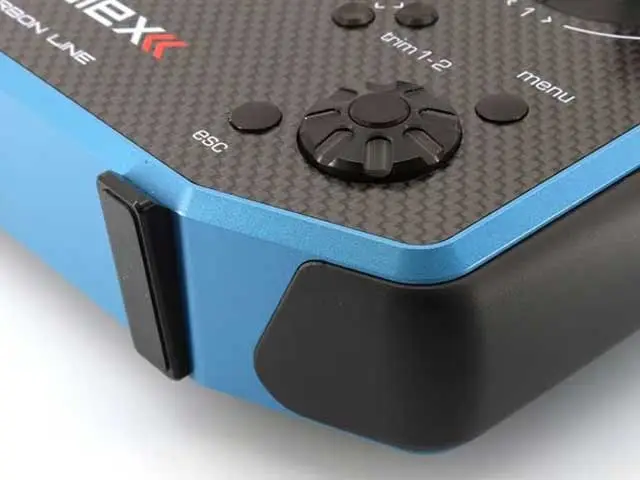 JETI Duplex Hand-Sender DS-16 II Carbon Line Blau lacquered mit R10 Empfänger von JETI Model – Modellflugzentrum Schweiz
