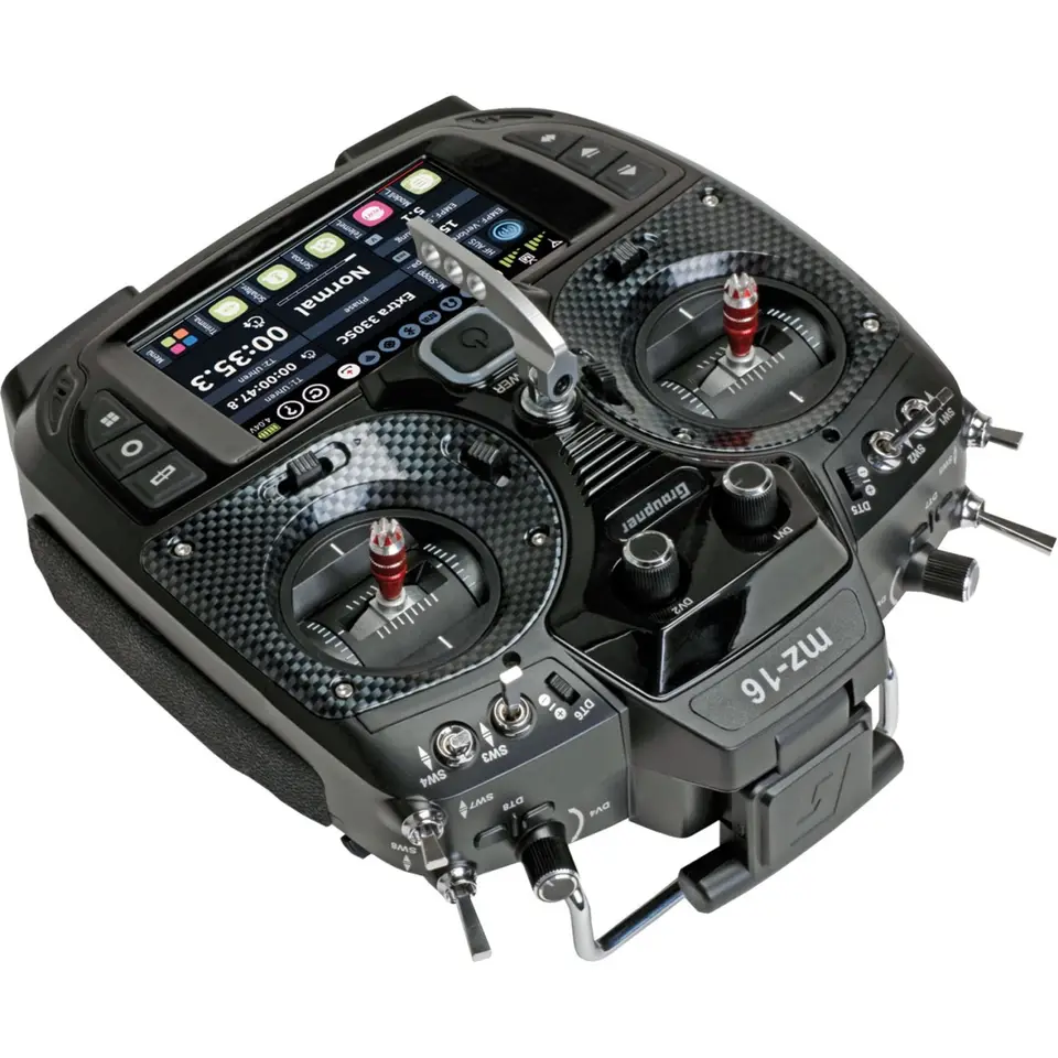 Graupner mz-16 Sender - HoTT 2.4GHz Fernsteuerung 16 Kanäle von Graupner Modellbau – Modellflugzentrum Schweiz