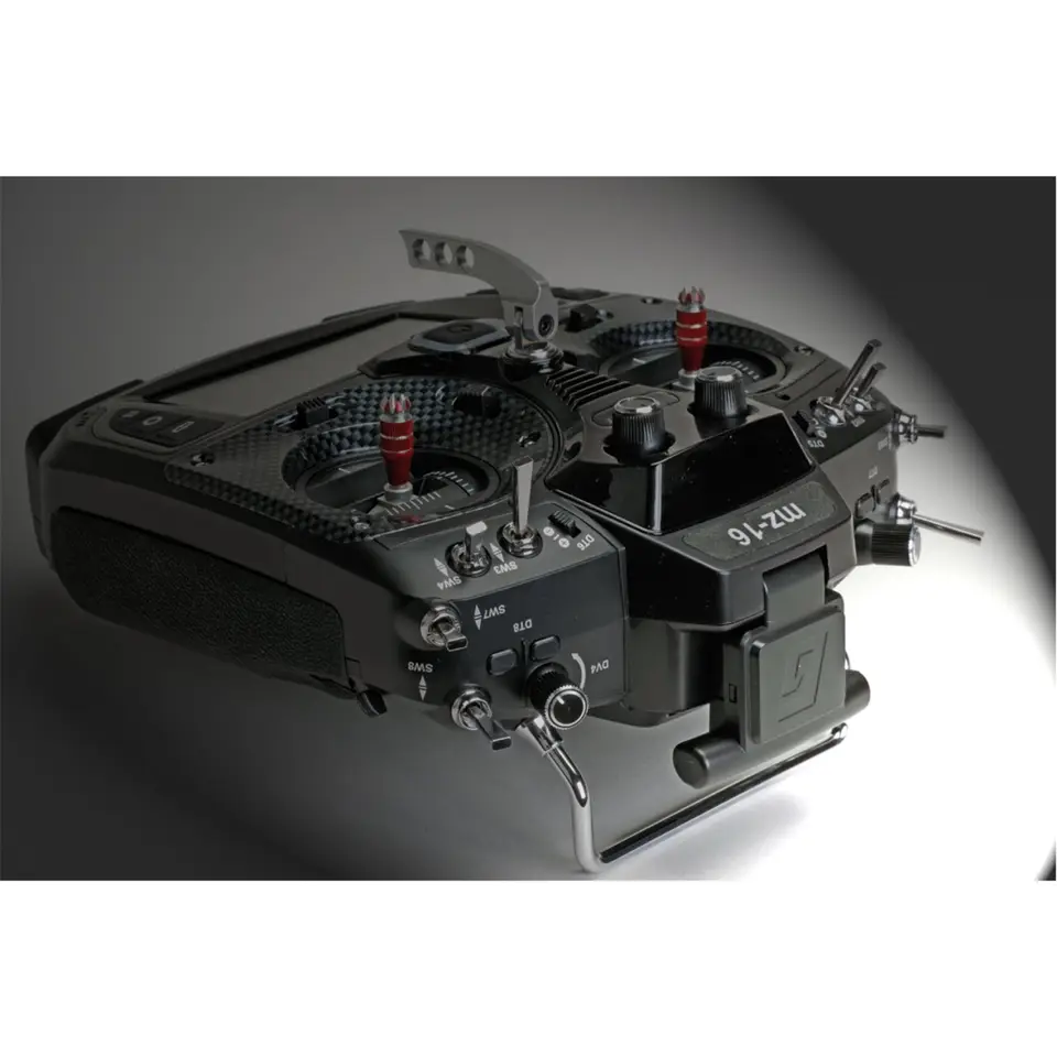 Graupner mz-16 Sender - HoTT 2.4GHz Fernsteuerung 16 Kanäle von Graupner Modellbau – Modellflugzentrum Schweiz