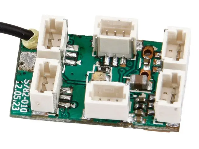 Graupner GR-12SH+ HoTT - 2.4 GHz Empfänger 6 Kanäle +2 Kanäle @ SUMD von Graupner Modellbau – Modellflugzentrum Schweiz
