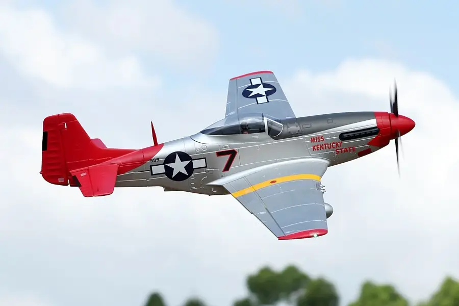 Giant P-51D Mustang ARF 1700mm von FMS – Modellflugzentrum Schweiz