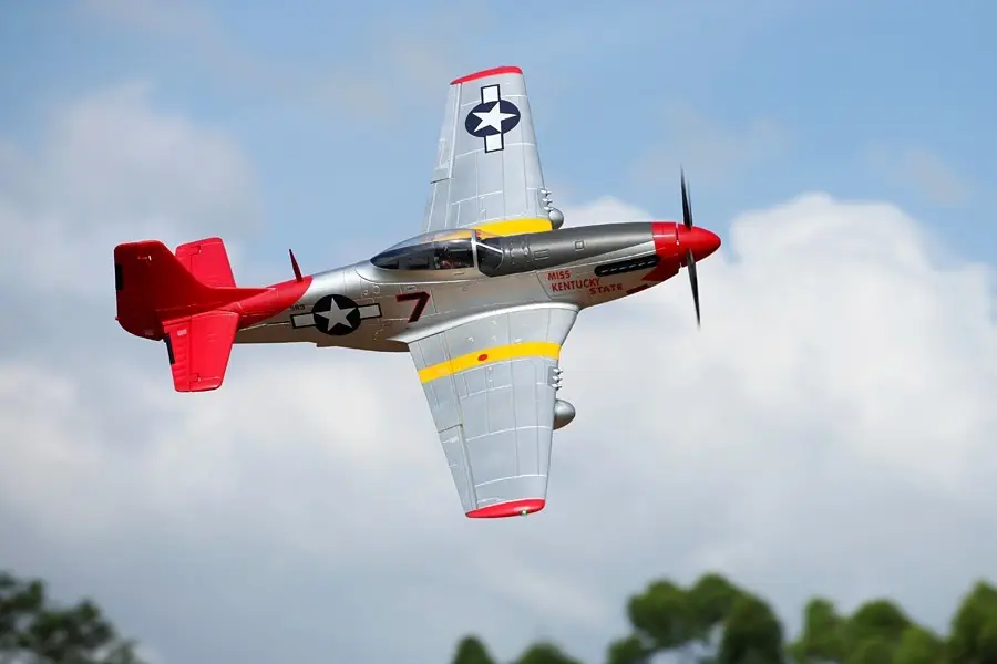 Giant P-51D Mustang ARF 1700mm von FMS – Modellflugzentrum Schweiz