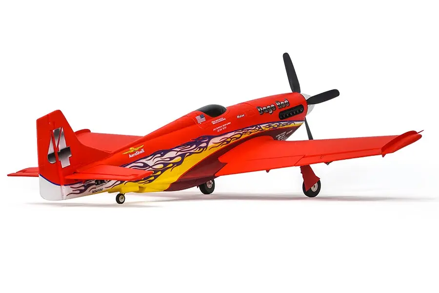 P-51 Dago Red 1100mm ARF von FMS – Modellflugzentrum Schweiz