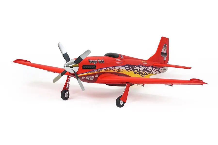 P-51 Dago Red 1100mm ARF von FMS – Modellflugzentrum Schweiz