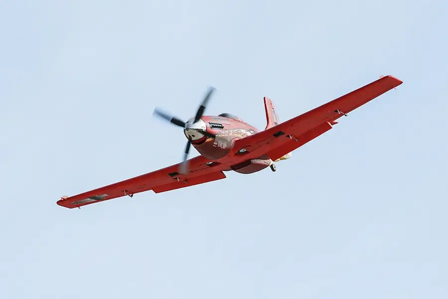 P-51 Dago Red 1100mm ARF von FMS – Modellflugzentrum Schweiz