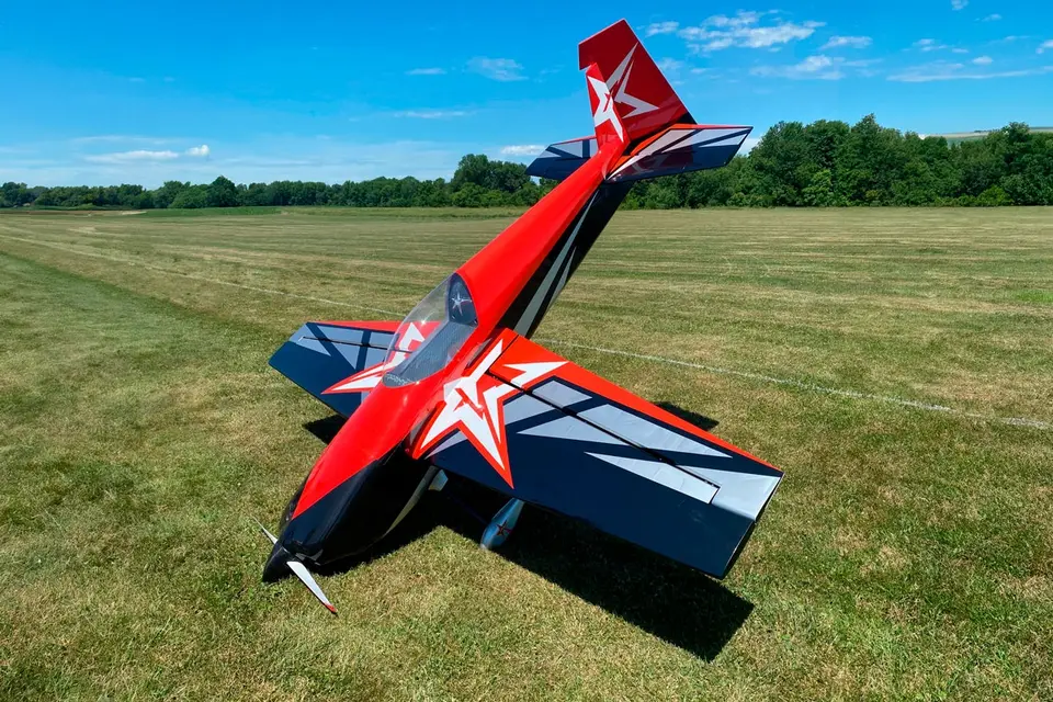 74" Slick 540 ARF - red von AJ Aircraft – Modellflugzentrum Schweiz