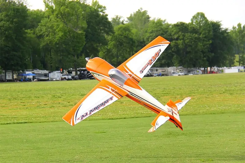 93" Laser 230z ARF - orange von AJ Aircraft – Modellflugzentrum Schweiz