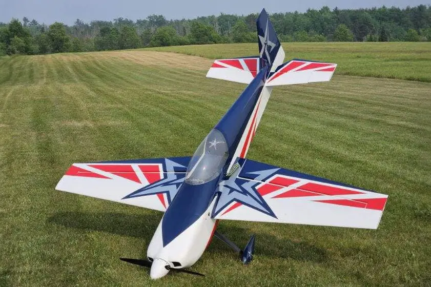 51" Slick 540 ARF - red/blue von AJ Aircraft – Modellflugzentrum Schweiz
