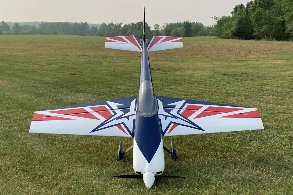 51" Slick 540 ARF - red/blue von AJ Aircraft – Modellflugzentrum Schweiz