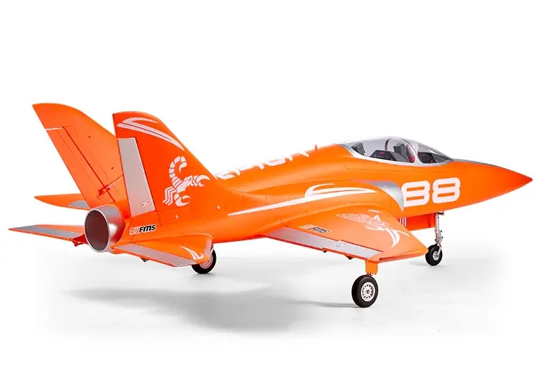 FMS Super Scorpion V2 EDF 90 PNP orange - 114cm 6S – Modellflugzentrum Schweiz