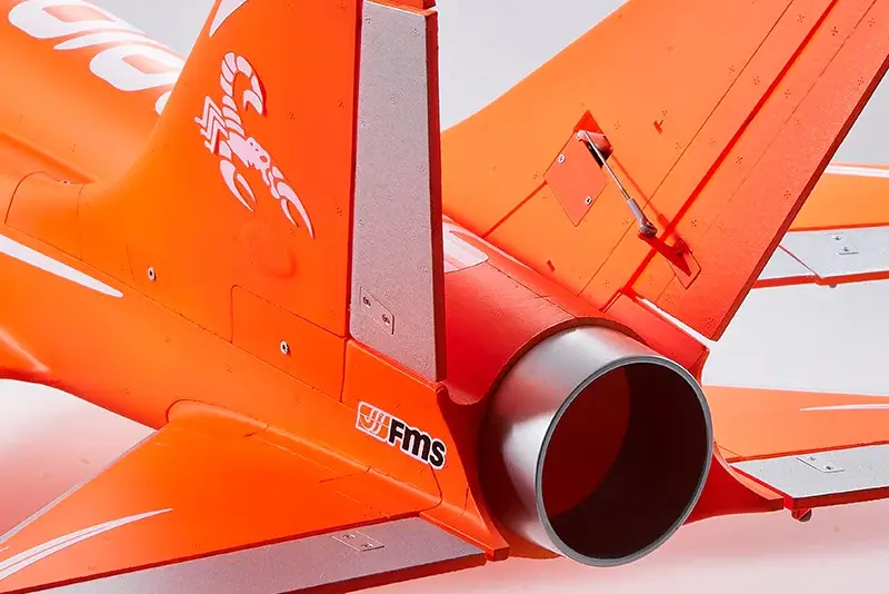 FMS Super Scorpion V2 EDF 90 PNP orange - 114cm 6S – Modellflugzentrum Schweiz