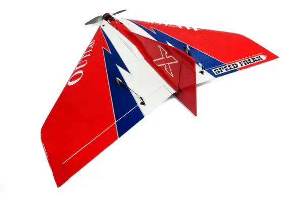 36" E-Outlaw V2 – Rot/Dunkelblau 0,94 m von Speed Freak – Modellflugzentrum Schweiz