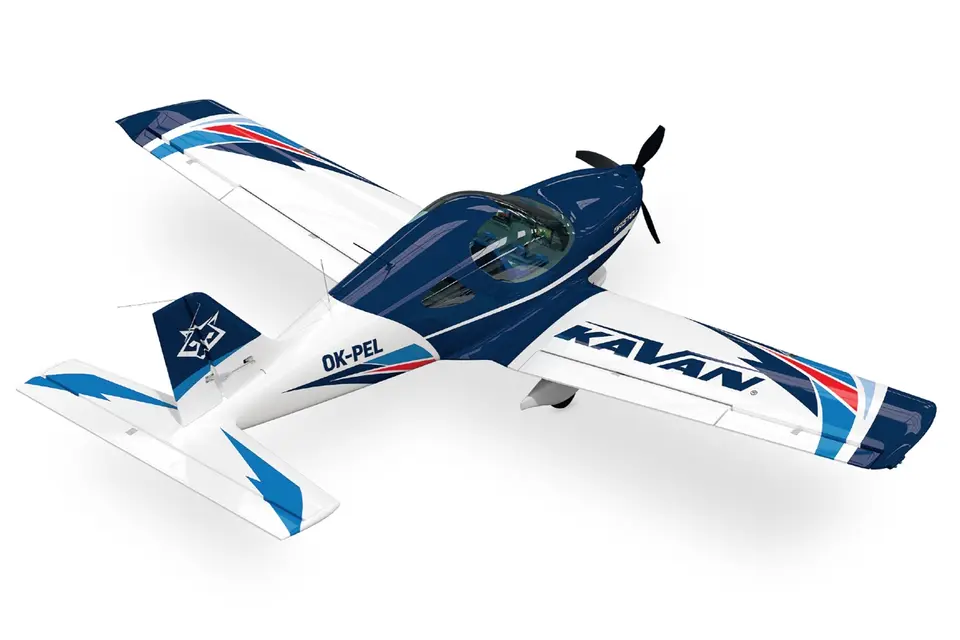 KAVAN Bristell B23 1600mm ARF - blau – Modellflugzentrum Schweiz
