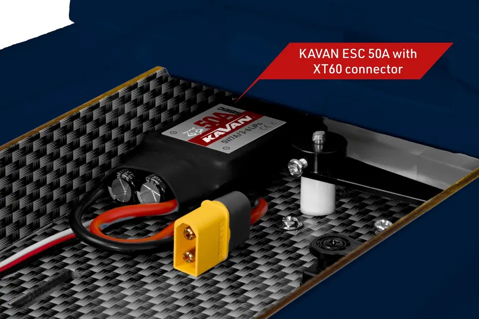 KAVAN Bristell B23 1600mm ARF - blau – Modellflugzentrum Schweiz