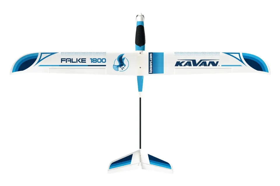 Falke 1800mm ARF - blau, mit R6 Vario Rx von Kavan – Modellflugzentrum Schweiz