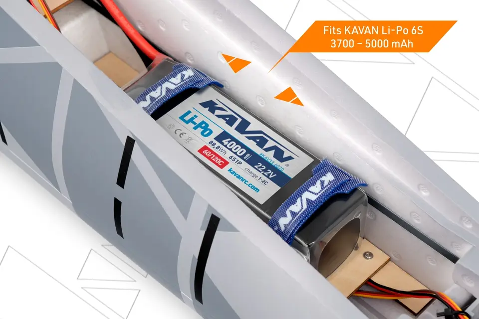 KAVAN L-39 Skyfox 1088mm ARF - grau – Modellflugzentrum Schweiz