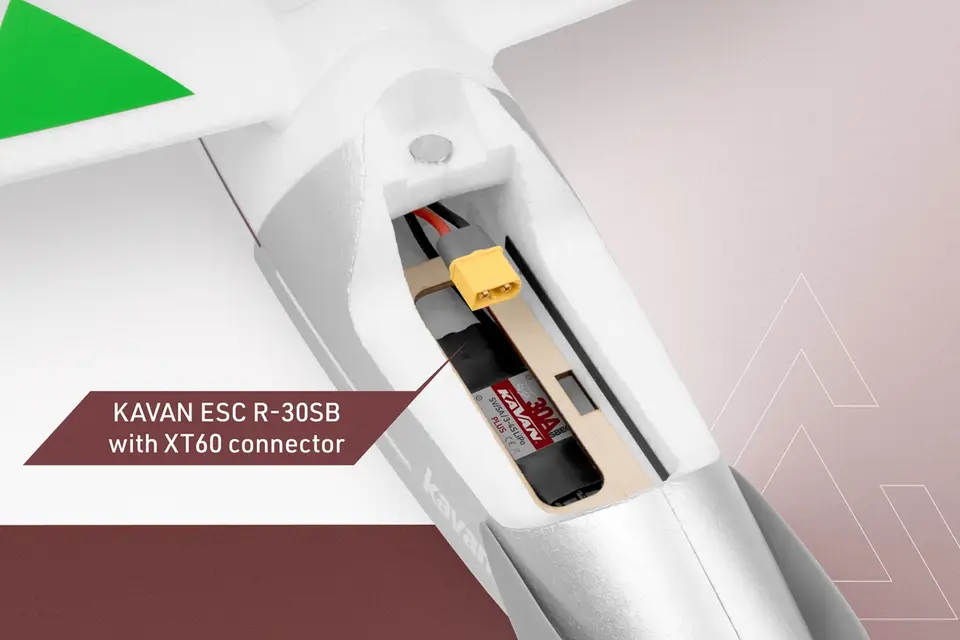 KAVAN Alpha V2 1500mm ARF - grün – Modellflugzentrum Schweiz
