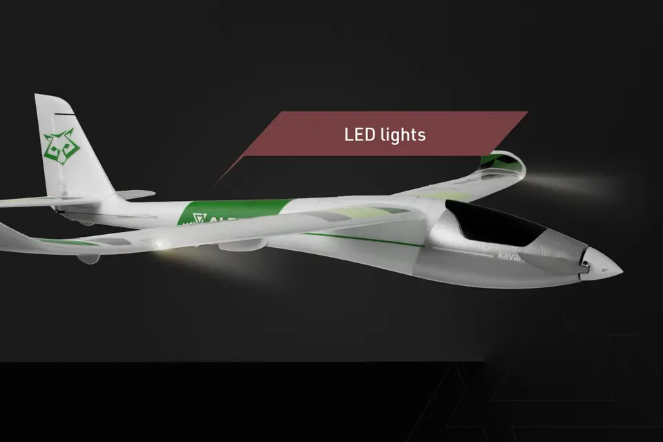 KAVAN Alpha V2 1500mm ARF - grün – Modellflugzentrum Schweiz