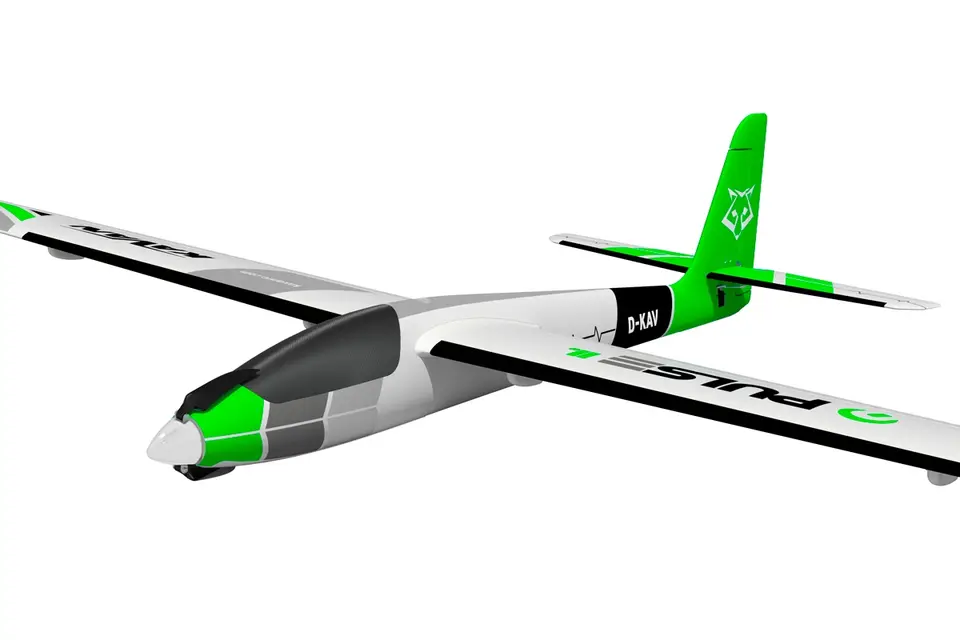 KAVAN Pulse 2200 V2 ARF - grün – Modellflugzentrum Schweiz