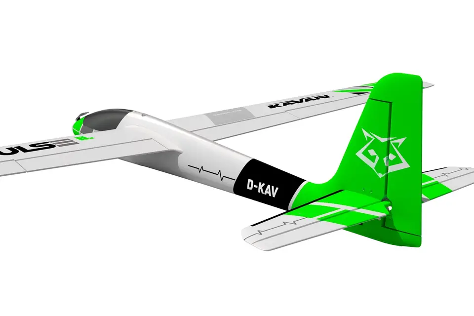 KAVAN Pulse 2200 V2 ARF - grün – Modellflugzentrum Schweiz