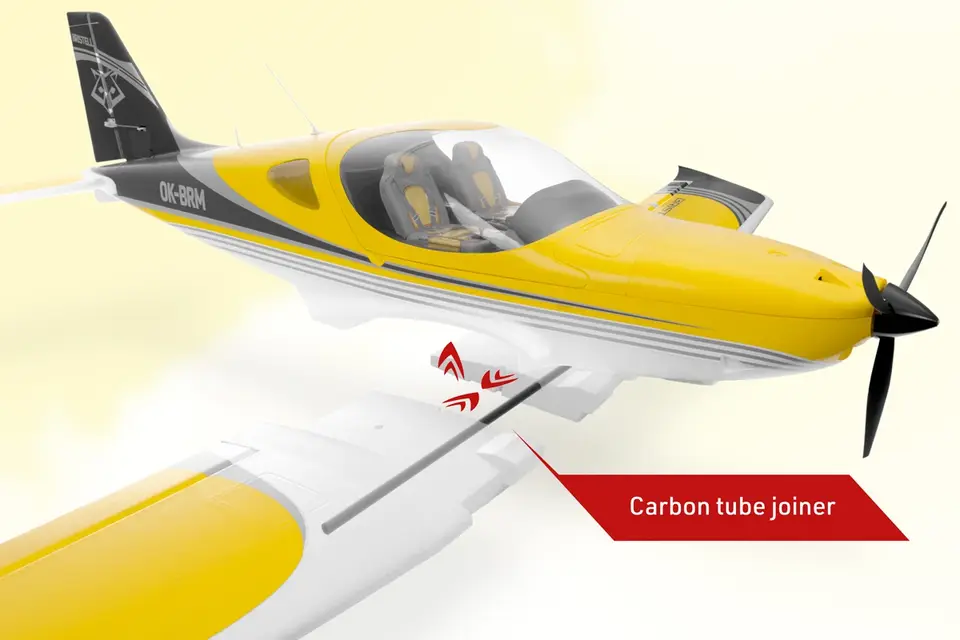KAVAN Bristell B23 1600mm ARF - weiß – Modellflugzentrum Schweiz