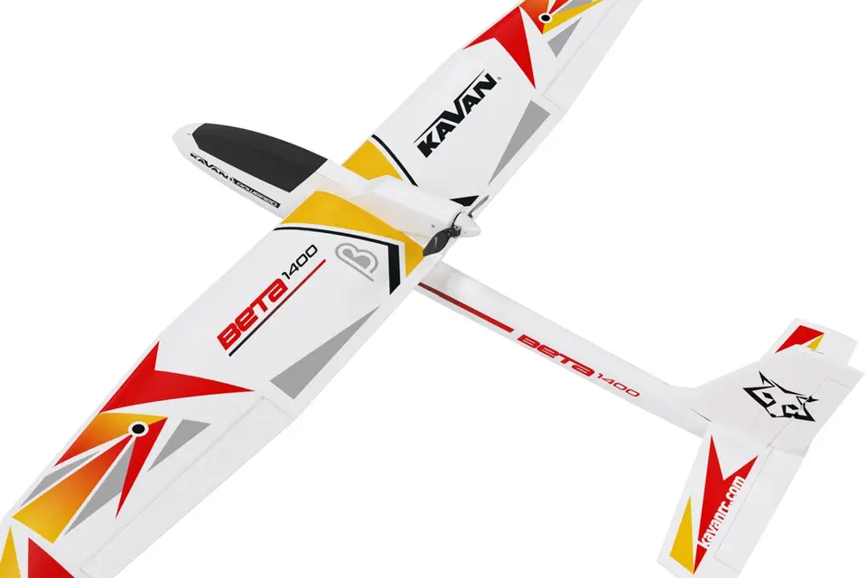 KAVAN Beta 1400 ARF - rot – Modellflugzentrum Schweiz