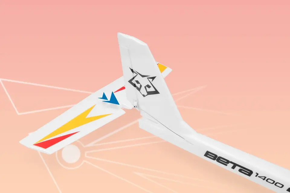 KAVAN Beta 1400 ARF - rot – Modellflugzentrum Schweiz