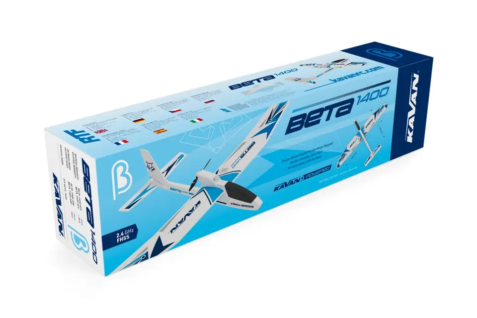 KAVAN Beta 1400 ARF - rot – Modellflugzentrum Schweiz
