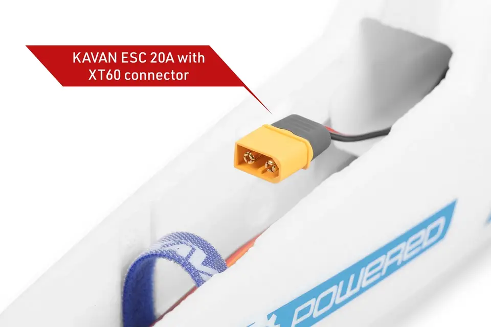 KAVAN Beta 1400 ARF - blau – Modellflugzentrum Schweiz