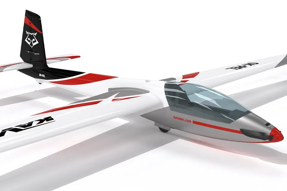 KAVAN Swift S-1 2400mm ARF - rot – Modellflugzentrum Schweiz