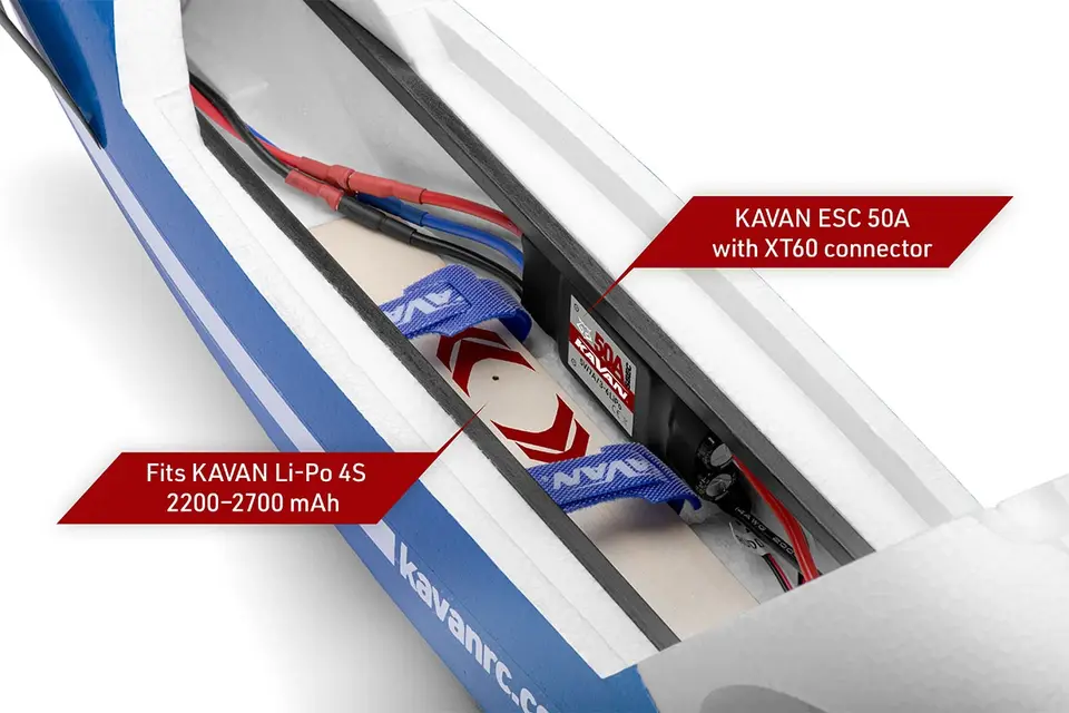 KAVAN Swift S-1 2400mm ARF - rot – Modellflugzentrum Schweiz